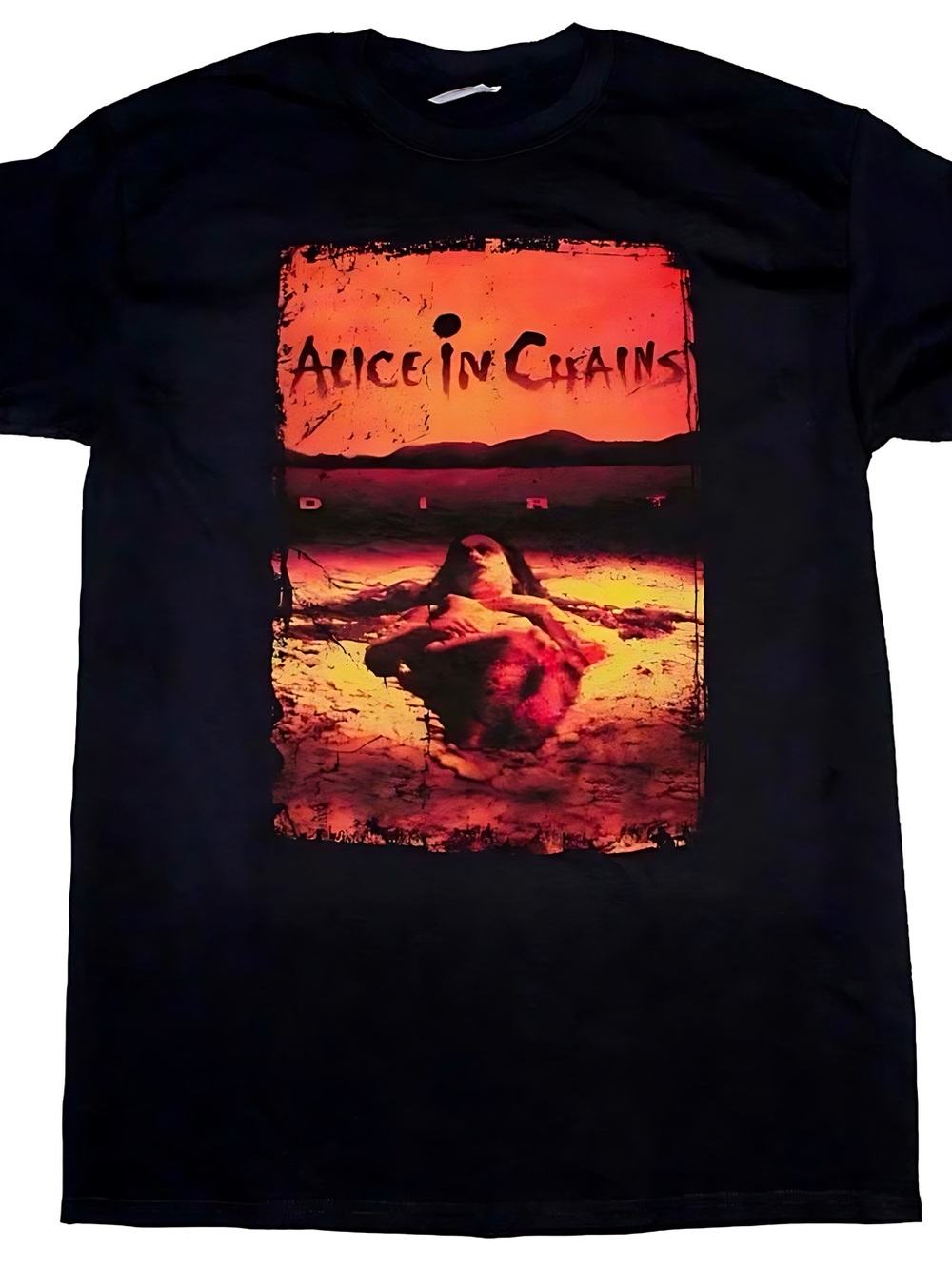 Alice in Chains Dirt Album Jar of Flies Grunge Band T-Shirt